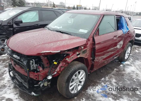 2025 Chevrolet Trailblazer Fwd Ls z USA, uszkodzony, nr VIN KL79MMSP2SB176503